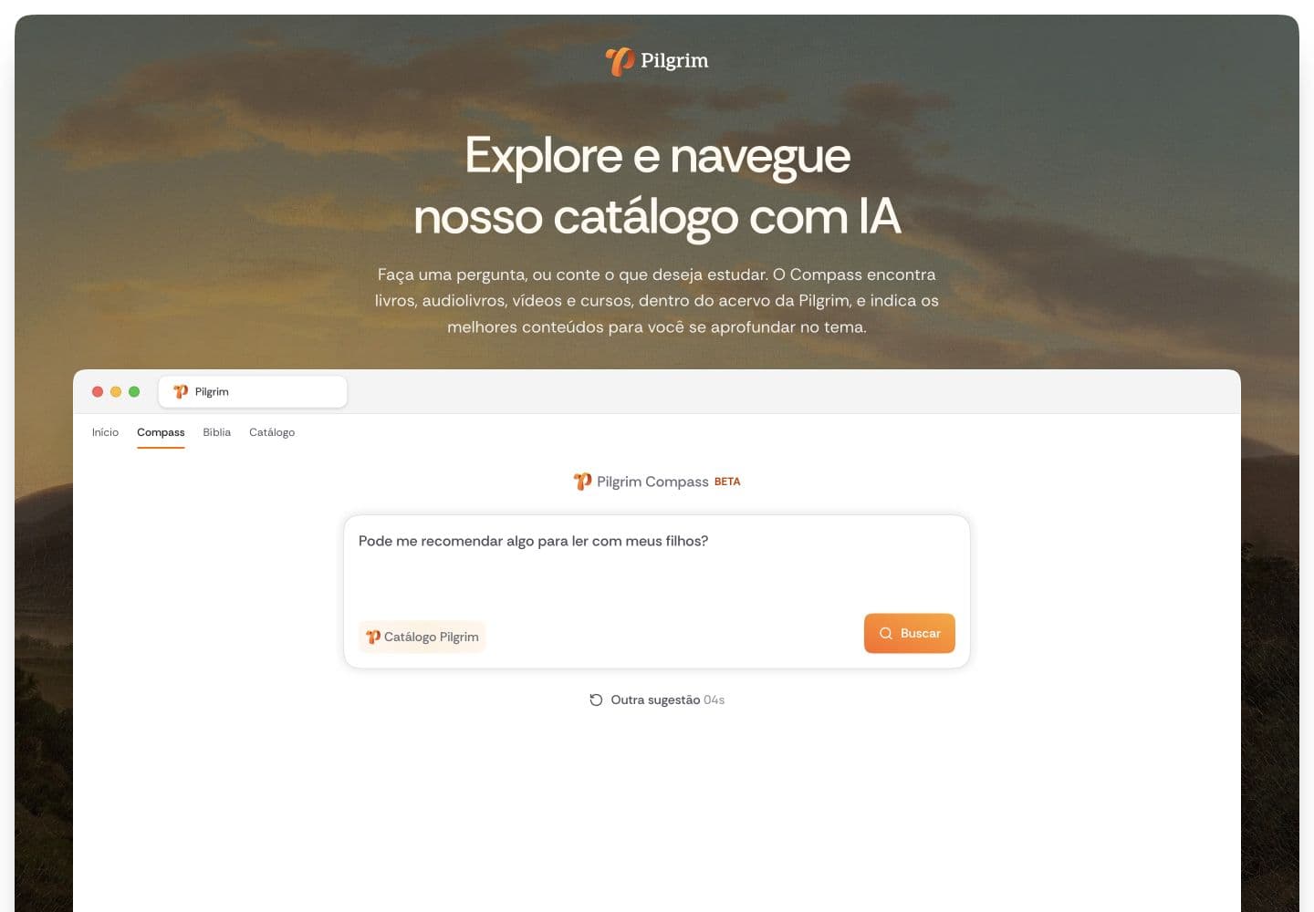 Pilgrim Compass · Website